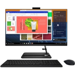All-In-One PC Lenovo IdeaCentre 3 27ALC6, 27 inch FHD IPS, Procesor AMD® Ryzen 5 7430U 2.3GHz, 16GB RAM, 512GB SSD, Radeon Graphics, Camera Web, no OS