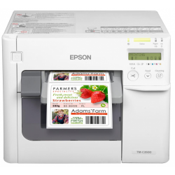 Imprimanta de etichete InkJet Color Epson ColorWorks C3500, White