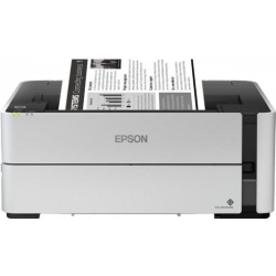 Imprimanta inkjet monocrom Epson EcoTank M1170, Duplex, Retea, Wireless, A4