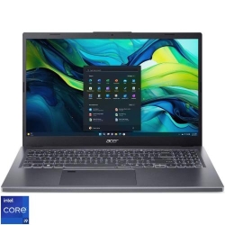 Laptop Acer 15.6'' Aspire 15 A15-51M, FHD IPS, Procesor Intel® Core™ i9-13900H (24M Cache, up to 5.40 GHz), 16GB LPDDR5, 1TB SSD, Intel Iris Xe, Win 11 Home, Steel Gray