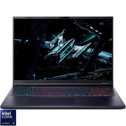 Laptop Acer Gaming 18'' Predator Helios Neo 18 AI PHN18-72, WQXGA IPS 165Hz, Procesor Intel® Core™ Ultra 9 275HX (36M Cache, up to 5.40 GHz), 32GB DDR5, 1TB SSD, GeForce RTX 5060 8GB, No OS, Abyssal Black