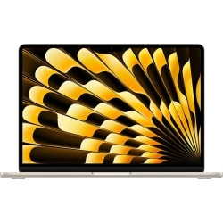 Laptop Apple 13.6'' MacBook Air 13 with Liquid Retina, Apple M4 chip (10-core CPU), 32GB, 1TB SSD, Apple M4 10-core GPU, macOS, Starlight, INT keyboard, 2025