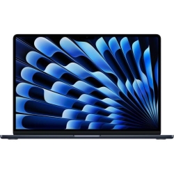 Laptop Apple 15.3'' MacBook Air 15 with Liquid Retina, Apple M4 chip (10-core CPU), 16GB, 512GB SSD, Apple M4 10-core GPU, macOS, Midnight, US keyboard, 2025