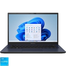 Laptop ASUS 14'' ExpertBook B1 B1402CVA, FHD, Procesor Intel® Core™ i3-1315U (10M Cache, up to 4.50 GHz, with IPU), 8GB DDR4, 256GB SSD, Intel UHD, Win 11 Pro Education, Star Black