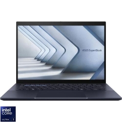 Laptop ASUS 14'' ExpertBook B5 B5404CMA, WQXGA 120Hz Touch, Procesor Intel® Core™ Ultra 7 165H (24M Cache, up to 5.00 GHz), 16GB DDR5, 1TB SSD, Intel Integrated Graphics, No OS, Star Black