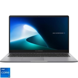 Laptop ASUS 15.6'' ExpertBook P1 P1503CVA, FHD, Procesor Intel® Core™ i7-13620H (24M Cache, up to 4.90 GHz), 16GB DDR5, 512GB SSD, Intel UHD, No OS, Misty Grey