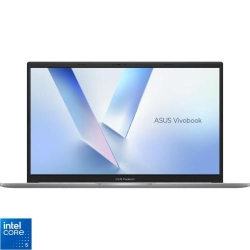 Laptop ASUS 15.6'' Vivobook 15 X1504VA, FHD, Procesor Intel® Core™ 5 120U (12M Cache, up to 5.00 GHz), 16GB DDR4, 512GB SSD, Intel Graphics, No OS, Cool Silver