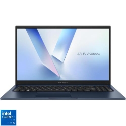 Laptop ASUS 15.6'' Vivobook 15 X1504VA, FHD, Procesor Intel® Core™ 5 120U (12M Cache, up to 5.00 GHz), 8GB DDR4, 512GB SSD, Intel Graphics, No OS, Quiet Blue