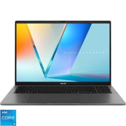 Laptop ASUS 16'' Vivobook S16 S3607VA, WUXGA 144Hz, Procesor Intel® Core™ i5-13420H (12M Cache, up to 4.60 GHz), 16GB DDR5, 1TB SSD, Intel UHD, No OS, Matte Gray