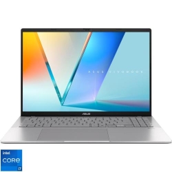 Laptop ASUS 16'' Vivobook S16 S3607VA, WUXGA 144Hz, Procesor Intel® Core™ i7-13620H (24M Cache, up to 4.90 GHz), 16GB DDR5, 1TB SSD, Intel UHD, No OS, Cool Silver
