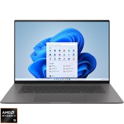 Laptop ASUS 16'' Zenbook S 16 UM5606GA, 3K OLED 120Hz, Procesor AMD Ryzen™ AI 9 465 (24M Cache, up to 5.0 GHz), 32GB LPDDR5X, 1TB SSD, AMD Radeon 880M, Win 11 Pro, Antrim Gray
