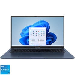 Laptop ASUS 17.3'' Vivobook 17X K1703ZA, FHD, Procesor Intel® Core™ i5-12500H (18M Cache, up to 4.50 GHz), 8GB DDR4, 512GB SSD, Intel Iris Xe, Win 11 Home, Quiet Blue