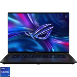 Laptop ASUS Gaming 16'' ROG Flow X16 GV601VV, QHD+ 240Hz Touch, Procesor Intel® Core™ i9-13900H (24M Cache, up to 5.40 GHz), 16GB DDR5, 1TB SSD, GeForce RTX 4060 8GB, Win 11 Pro, Off Black