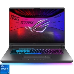 Laptop ASUS Gaming 16'' ROG Strix G16 G615JHR, FHD+ 165Hz, Procesor Intel® Core™ i7 14650HX (30M Cache, up to 5.20 GHz), 32GB DDR5, 512GB SSD, GeForce RTX 5050 8GB, No OS, Eclipse Gray