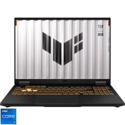 Laptop ASUS Gaming 16'' TUF F16 FX608JMR, FHD+ 165Hz, Procesor Intel® Core™ i7 14650HX (30M Cache, up to 5.20 GHz), 32GB DDR5, 1TB SSD, GeForce RTX 5060 8GB, No OS, Jaeger Gray