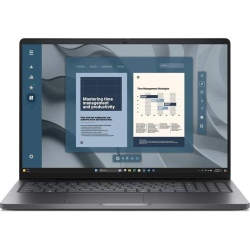 Laptop DELL 16'' Pro 16 PC16255, FHD+, Procesor AMD Ryzen™ 5 220 (16M Cache, up to 4.9 GHz), 16GB DDR5, 512GB SSD, AMD Radeon 740M, Win 11 Pro, Magnetite, 3Yr ProSupport