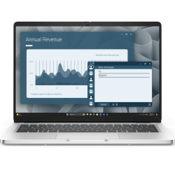 Laptop DELL Pro PC14255, AMD Ryzen AI 5 340, 16 GB, 512 GB SSD, 35,6 cm (14