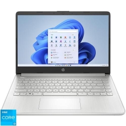 Laptop HP 14'' 14s-dq5009nq, FHD, Procesor Intel® Core™ i3-1215U (10M Cache, up to 4.40 GHz, with IPU), 8GB DDR4, 512GB SSD, GMA UHD, Win 11 Home, Silver
