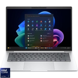 Laptop HP 14'' EliteBook 8 G1i 14, WUXGA IPS, Procesor Intel® Core™ Ultra 7 268V (12M Cache, up to 5.00 GHz), 32GB LPDDR5X, 1TB SSD, Intel Arc 140V, Win 11 Pro, Glacier Silver