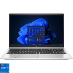 Laptop HP 15.6'' ProBook 450 G9, FHD IPS, Procesor Intel® Core™ i7-1255U (12M Cache, up to 4.70 GHz), 16GB DDR4, 512GB SSD, Intel Iris Xe, Win 11 Pro, Silver
