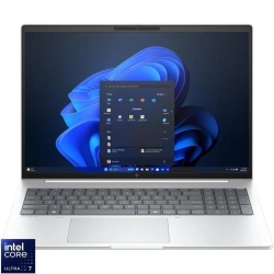 Laptop HP 16'' EliteBook 8 G1i 16, WUXGA IPS, Procesor Intel® Core™ Ultra 7 255U (12M Cache, up to 5.20 GHz), 32GB DDR5, 1TB SSD, Intel Graphics, 5G, Win 11 Pro, Glacier Silver