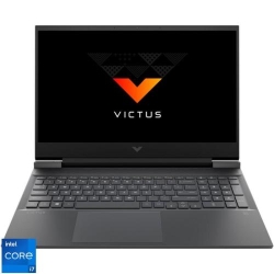 Laptop HP Gaming 16.1'' Victus 16-d1013nq, FHD IPS 144Hz, Procesor Intel® Core™ i7-12700H (24M Cache, up to 4.70 GHz), 16GB DDR5, 512GB SSD, GeForce RTX 3050 Ti 4GB, Free DOS, Mica Silver