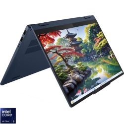 Laptop Lenovo 14'' IdeaPad 5 2-in-1 14IAL10, WUXGA OLED Touch, Procesor Intel® Core™ Ultra 5 225H (18M Cache, up to 4.90 GHz), 16GB LPDDR5X, 1TB SSD, Intel Arc 130T, No OS, Cosmic Blue