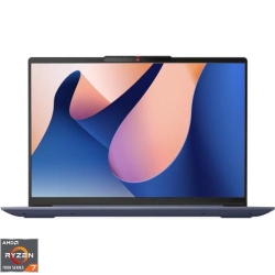 Laptop Lenovo 14'' IdeaPad Slim 5 14ABR8, WUXGA OLED, Procesor AMD Ryzen™ 7 7730U (16M Cache, up to 4.5 GHz), 16GB DDR4, 512GB SSD, AMD Radeon, No OS, Abyss Blue