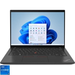Laptop Lenovo 14'' ThinkPad T14 Gen 4, WUXGA IPS, Procesor Intel® Core™ i7-1355U (12M Cache, up to 5.00 GHz), 16GB DDR5, 512GB SSD, Intel Iris Xe, Win 11 Pro, Thunder Black