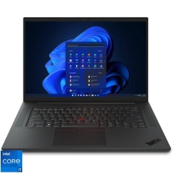 Laptop Lenovo 16'' ThinkPad P1 Gen 5, WUXGA IPS, Procesor Intel® Core™ i7-12700H (24M Cache, up to 4.70 GHz), 16GB DDR5, 512GB SSD, RTX A1000 4GB, Win 11 DG Win 10 Pro, Black