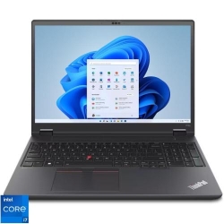 Laptop Lenovo 16'' ThinkPad P16v Gen 1, WUXGA IPS, Procesor Intel® Core™ i7-13700H (24M Cache, up to 5.00 GHz), 32GB DDR5, 1TB SSD, RTX A1000 6GB, Win 11 Pro, Thunder Black