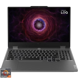 Laptop Lenovo Gaming 15.6'' LOQ 15ARP9, FHD IPS 144Hz G-Sync, Procesor AMD Ryzen™ 7 7435HS (16M Cache, up to 4.50 GHz), 16GB DDR5, 512GB SSD, GeForce RTX 4060 8GB, No OS, Luna Grey