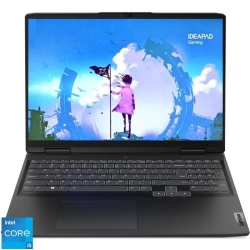 Laptop Lenovo Gaming 16'' IdeaPad 3 16IAH7, WUXGA IPS 165Hz, Procesor Intel® Core™ i5-12450H (12M Cache, up to 4.40 GHz), 16GB DDR4, 512GB SSD, GeForce RTX 3050 Ti 4GB, No OS, Onyx Grey