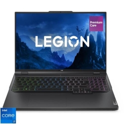 Laptop Lenovo Gaming 16'' Legion Pro 5 16IRX8, WQXGA IPS 240Hz G-Sync, Procesor Intel® Core™ i7-13700HX (30M Cache, up to 5.00 GHz), 32GB DDR5, 1TB SSD, GeForce RTX 4060 8GB, No OS, Onyx Grey, 3Yr Onsite Premium Care
