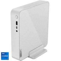 Mini PC Lenovo IdeaCentre Mini 01IRH8 cu procesor Intel® Core™ i7-13700H pana la 5.0GHz, 32GB DDR4, 1TB SSD M.2 2280 PCIe® 4.0x4 NVMe®, Intel® Iris® Xe Graphics, No OS, Cloud Grey
