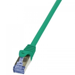 Patch cord Logilink CQ3065S, S/FTP, Cat.6a, 3 m, Green