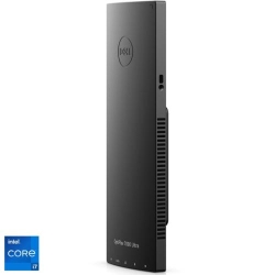 Sistem Desktop PC Optiplex 7090 UFF cu procesor Intel® Core™ i7-1185G7 pana la 4.80 GHz, Tiger Lake, 16GB DDR4, 256GB SSD, Intel® Iris® Xe Graphics, Windows 11 Pro
