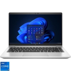 Ultrabook HP 14'' EliteBook 640 G9, FHD IPS, Procesor Intel® Core™ i7-1270P (18M Cache, up to 4.80 GHz), 16GB DDR4, 512GB SSD, Intel Iris Xe, Win 11 DG Win 10 Pro, Silver