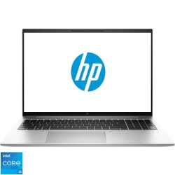 Ultrabook HP 16'' EliteBook 860 G9, WUXGA IPS, Procesor Intel® Core™ i5-1235U (12M Cache, up to 4.40 GHz), 16GB DDR5, 512GB SSD, Intel Iris Xe, Free DOS, Silver
