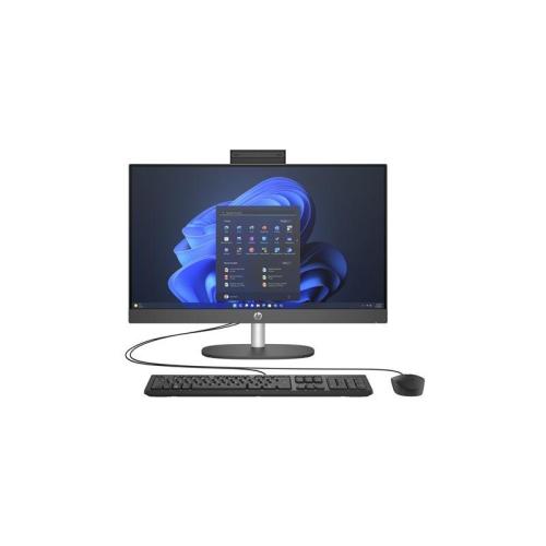 All-In-One PC HP ProOne 240 G10, 23.8 inch FHD IPS, Procesor Intel® Core™ Ultra 7 155U 1.7GHz Meteor Lake, 16GB RAM, 512GB SSD, Intel Graphics, Camera Web, no OS