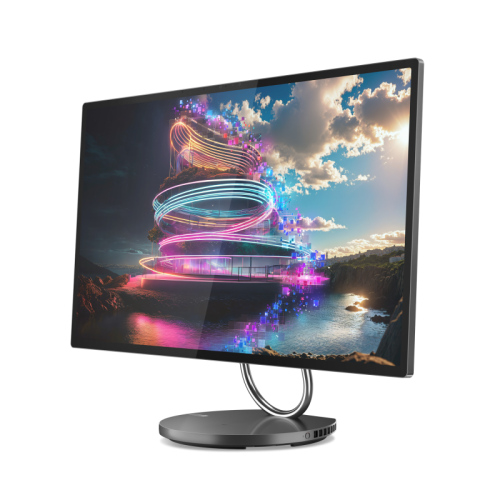 All-In-One PC Lenovo Yoga AIO 32ILL10, 31.5 inch UHD IPS, Procesor Intel® Core™ Ultra 7 258V 4.8GHz Meteor Lake, 32GB RAM, 1TB SSD, GeForce RTX 4050 6GB, Camera Web, Windows 11 Home