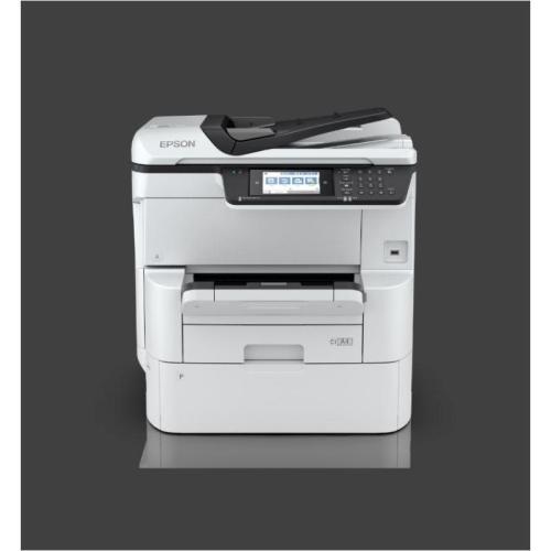 Imprimanta multifunctionala, Epson, WorkForce Pro WF-C879RDWF, Alb