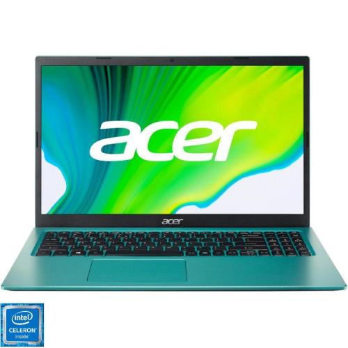 Laptop Acer 15.6'' Aspire 3 A315-35, FHD, Procesor Intel® Celeron® N5100 (4M Cache, up to 2.80 GHz), 8GB DDR4, 256GB SSD, GMA UHD, No OS, Electric Blue