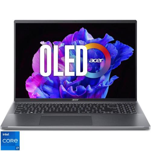 Laptop Acer Swift Go 16 SFG16-71 cu procesor Intel® Core™ i7-1355U pana la 5.0 GHz, 16