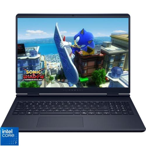 Laptop Alienware Gaming 16'' Aurora 16 AC16250, WQXGA 120Hz, Procesor Intel® Core™ 7 240H (24M Cache, up to 5.20 GHz), 32GB DDR5, 1TB SSD, GeForce RTX 5060 8GB, Win 11 Pro, 3Yr BOS
