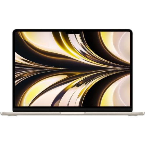 Laptop Apple 13.6'' MacBook Air 13 with Liquid Retina, Apple M2 chip (8-core CPU), 8GB, 512GB SSD, Apple M2 10-core GPU, macOS Monterey, Starlight, INT keyboard, 2022