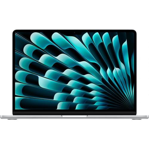 Laptop Apple 13.6'' MacBook Air 13 with Liquid Retina, Apple M4 chip (10-core CPU), 16GB, 256GB SSD, Apple M4 8-core GPU, macOS, Silver, INT keyboard, 2025