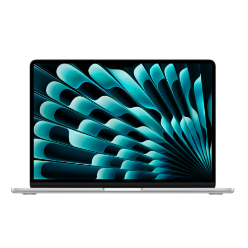 Laptop Apple 13.6'' MacBook Air 13 with Liquid Retina, Apple M4 chip (10-core CPU), 16GB, 512GB SSD, Apple M4 10-core GPU, macOS, Silver, INT keyboard, 2025