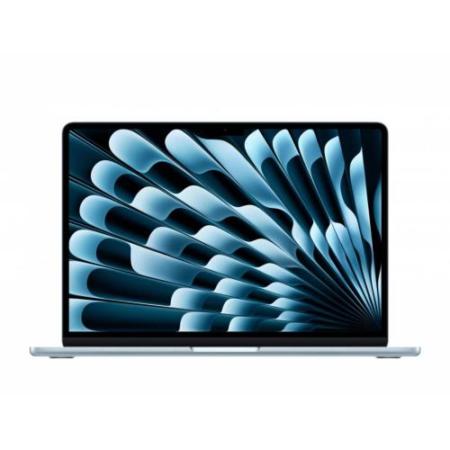 Laptop Apple 13.6'' MacBook Air 13 with Liquid Retina, Apple M4 chip (10-core CPU), 16GB, 512GB SSD, Apple M4 10-core GPU, macOS, Sky Blue, US keyboard, 2025