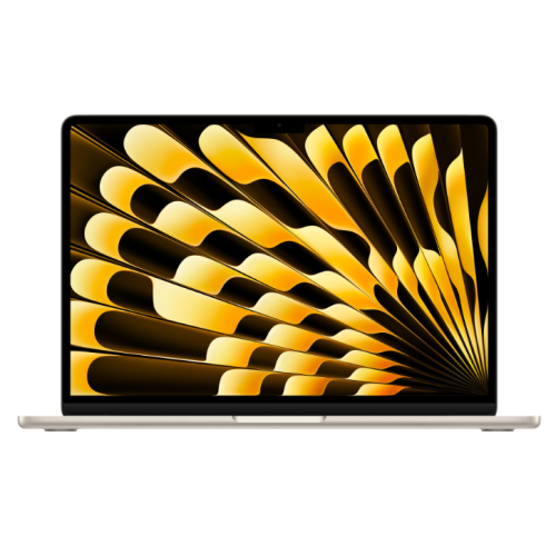 Laptop Apple 13.6'' MacBook Air 13 with Liquid Retina, Apple M4 chip (10-core CPU), 16GB, 512GB SSD, Apple M4 10-core GPU, macOS, Starlight, INT keyboard, 2025